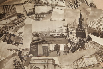 Vintage postcards Moscow 1953