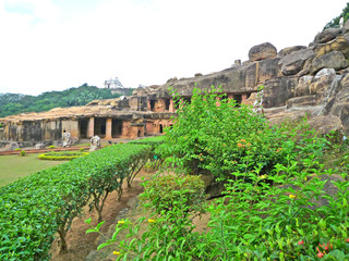 Udayagiri and Khandagiri Caves, formerly called Kataka Caves or Cuttack caves, are partly natural...