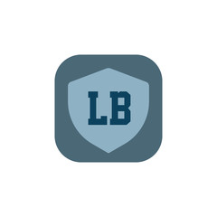 Obraz premium Initial Letter Logo LB Template Vector Design