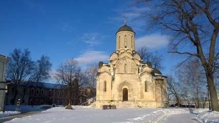 Fototapeta premium Old orthodox monasteries in Moscow Russia