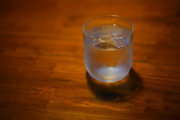 glass of water