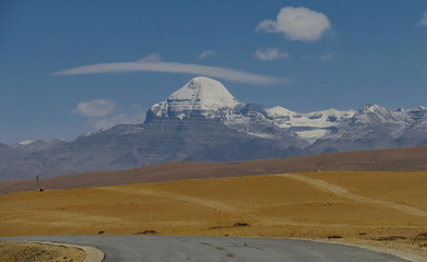 Fototapeta na wymiar 2018 Himalayas, Tibet, kora around Kailas.