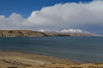 2018 Himalayas, Tibet, lake Manasarovar.