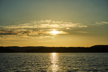 Sonnenuntergang in Norwegen