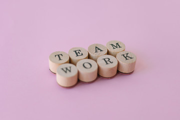 Teamwork Lettering