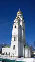 Old orthodox monasteries in Moscow Russia