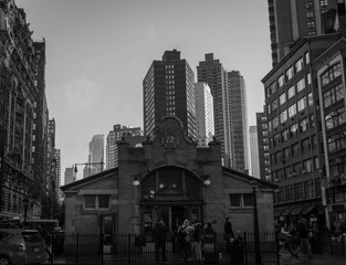 Railway Station In NYC