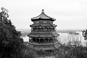 BEIJING, CHINA - DECEMBER 22, 2018: Summer Palace in Beijing