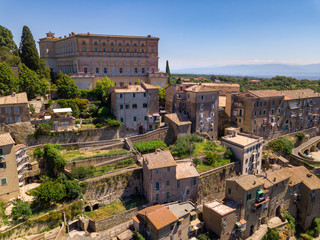 Vista Aerea di Caprarola, Italia