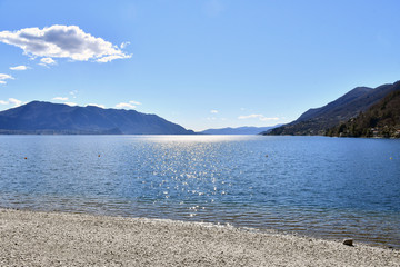 Panorama sul lago Maggiore