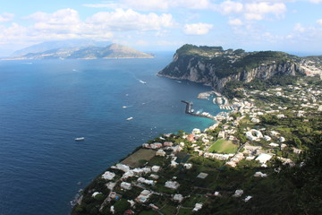 view of an island in the sea