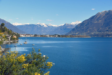 Panorama di Locarno,sul lago Maggiore