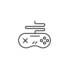 gaming icon on white background