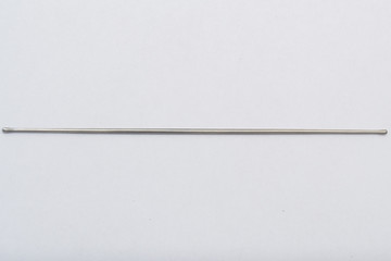 exploratory probe on grey surface