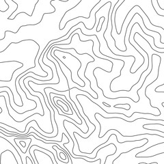 Topographic map background. Geographic World Topography map grid abstract vector illustration. Topo map with elevation.