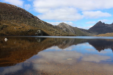 lake in mountains