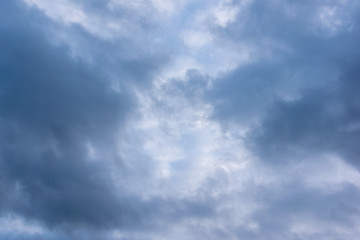 Fototapeta premium dramatic blue sky with clouds