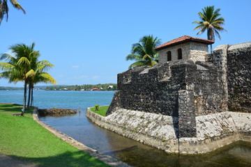 Naklejka premium Château San Felipe Rio Dulce Izabal Guatemala