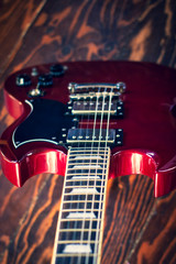 Different views of a Guitar