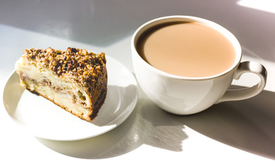 cake and coffee