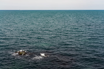 Fototapeta premium stones and rocks on the sea coast