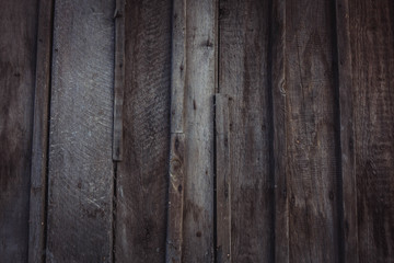 close up of wall made of wooden planks