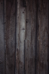 close up of wall made of wooden planks