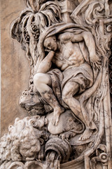 Fachada del Palacio Marques de dos aguas