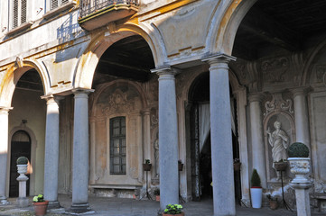 Obraz premium Robecco sul Naviglio, villa Gromo di Ternengo
