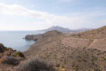 Fototapeta na wymiar Parc naturel de Cabo de Gata-Nijar Espagne