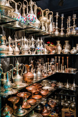 Grand Bazaar souvenir shop  in Istanbul, Turkey