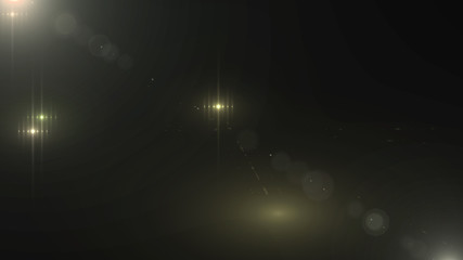 Abstract green, golden glitter particles background. Luxury premium product design template backdrop. Magic light radiance. Copy space.