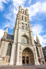 Fototapeta na wymiar Saint Bavo Cathedral, Gent, Belgium