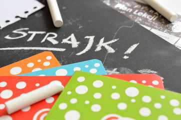 Strajk nauczycieli © Pio Si