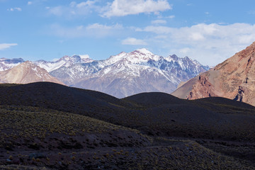 Anochecer en Los Andes