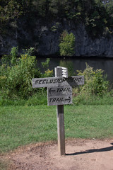 Trail sign