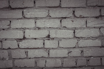 White brick background