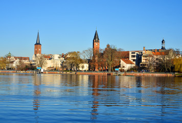 Fototapeta premium Skyline of the old town of Köpenick, Berlin, Germany