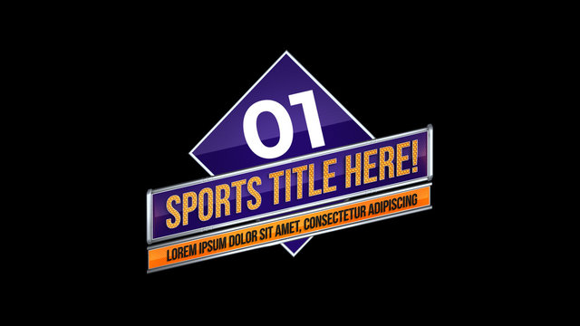 3D Diamond Boxed Title