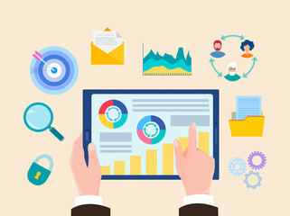 Marketing research, сonsulting, building reports and graphs