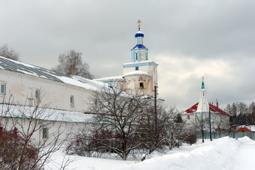 Raifsky Mother of God Monastery in winter