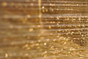  Abstract blurred bokeh orange background