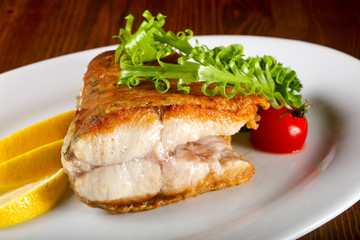 Baked salmon