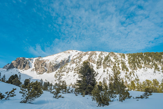 View of hill Krivan in High Tatras, Slovakia