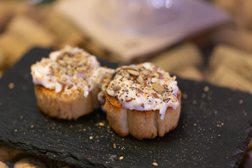 Cheese appetizer