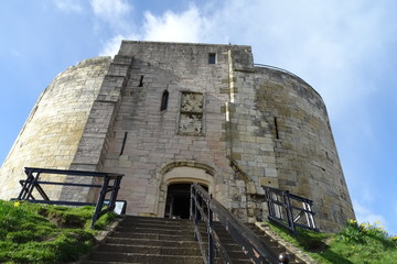 Clifford's Tower - York, Yorkshire, England, UK