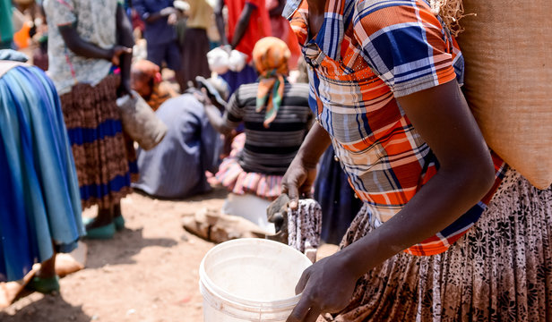 Market local in Omo valley