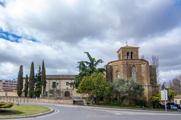 Fototapeta na wymiar convent of Las Miguelas in Huesca
