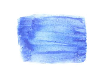 watercolor blue abstract background.Template for design and texts.Handmade pattern