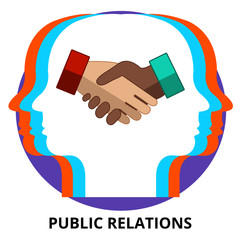 Public Relations Abstract Icon Surrealism Vector